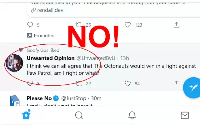 Twitter Likes Hider from Chrome web store to be run with OffiDocs Chromium online Twitter Likes Hider from Chrome web store to be run with OffiDocs Chromium online
