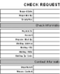 Free download Check Request Template Microsoft Word, Excel or Powerpoint template free to be edited with LibreOffice online or OpenOffice Desktop online