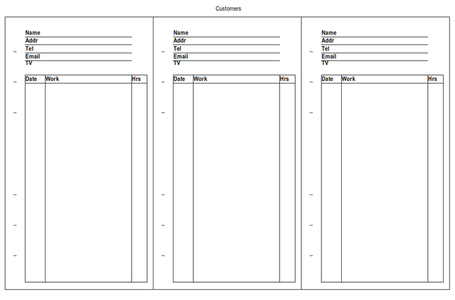 Free download Chronoplan Midi DOC, XLS or PPT template free to be edited with LibreOffice online or OpenOffice Desktop online