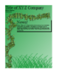 Free download Landscape Newsletter Template Microsoft Word, Excel or Powerpoint template free to be edited with LibreOffice online or OpenOffice Desktop online
