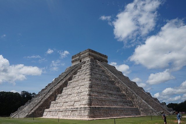 Free download Mexico Pyramid Sky -  free photo or picture to be edited with GIMP online image editor