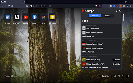 100mph Live Cricket Scores from Chrome web store to be run with OffiDocs Chromium online 100mph Live Cricket Scores from Chrome web store to be run with OffiDocs Chromium online