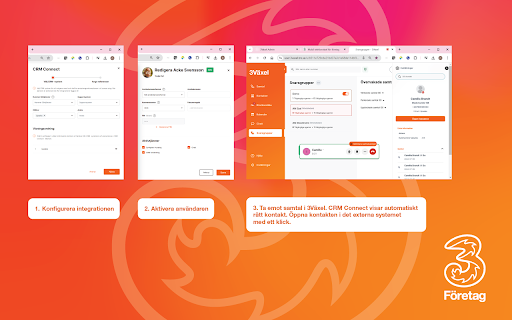 3Växel CRM Connect from Chrome web store to be run with OffiDocs Chromium online 3Växel CRM Connect from Chrome web store to be run with OffiDocs Chromium online