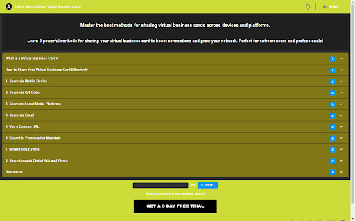 8 Best Ways to Share Virtual Business Cards from Chrome web store to be run with OffiDocs Chromium online 8 Best Ways to Share Virtual Business Cards from Chrome web store to be run with OffiDocs Chromium online