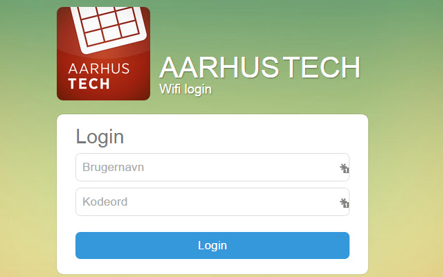 AarhusTech Login from Chrome web store to be run with OffiDocs Chromium online AarhusTech Login from Chrome web store to be run with OffiDocs Chromium online