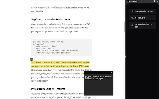 AccessNotes from Chrome web store to be run with OffiDocs Chromium online AccessNotes from Chrome web store to be run with OffiDocs Chromium online
