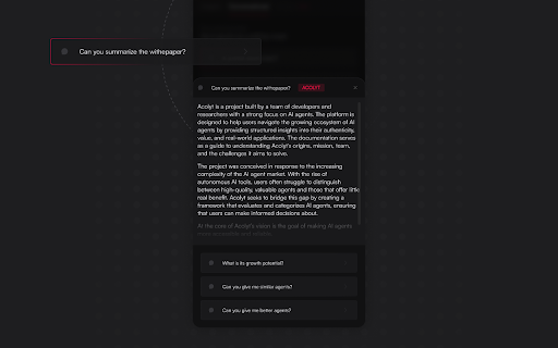 Acolyt Terminal Extension from Chrome web store to be run with OffiDocs Chromium online Acolyt Terminal Extension from Chrome web store to be run with OffiDocs Chromium online