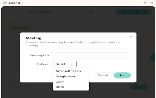 ActionIT.AI from Chrome web store to be run with OffiDocs Chromium online ActionIT.AI from Chrome web store to be run with OffiDocs Chromium online