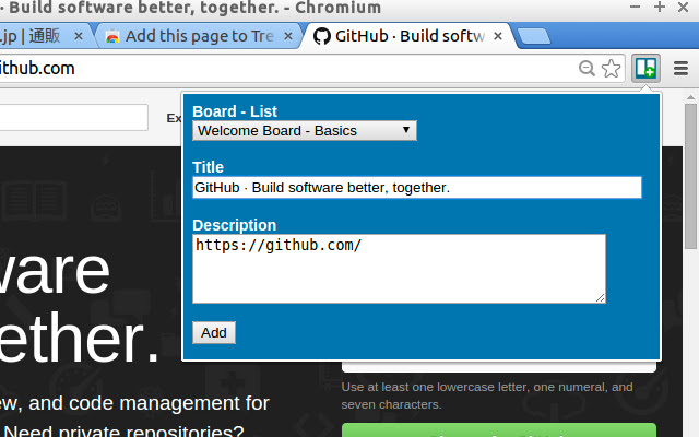 Add this page to Trello from Chrome web store to be run with OffiDocs Chromium online Add this page to Trello from Chrome web store to be run with OffiDocs Chromium online