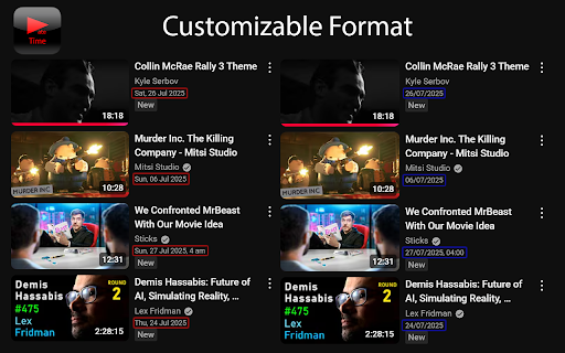 Advanced YouTube Upload Date Timestamps from Chrome web store to be run with OffiDocs Chromium online Advanced YouTube Upload Date Timestamps from Chrome web store to be run with OffiDocs Chromium online