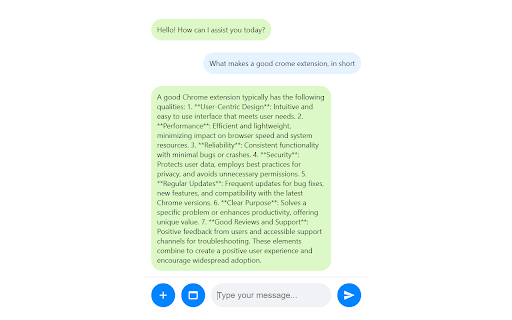 AI Chat from Chrome web store to be run with OffiDocs Chromium online AI Chat from Chrome web store to be run with OffiDocs Chromium online