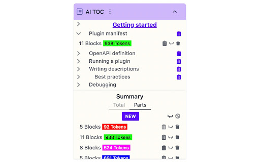 AI TOC from Chrome web store to be run with OffiDocs Chromium online AI TOC from Chrome web store to be run with OffiDocs Chromium online
