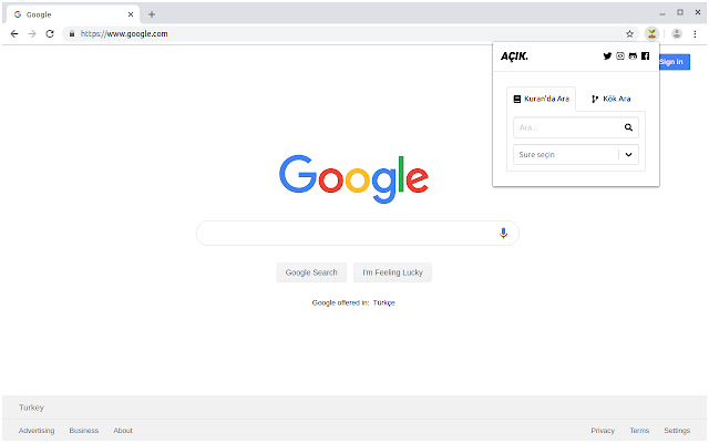 Açık Kuran from Chrome web store to be run with OffiDocs Chromium online Açık Kuran from Chrome web store to be run with OffiDocs Chromium online