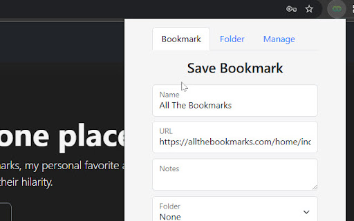 AllTheBookmarks from Chrome web store to be run with OffiDocs Chromium online AllTheBookmarks from Chrome web store to be run with OffiDocs Chromium online