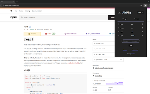 AltPkg from Chrome web store to be run with OffiDocs Chromium online AltPkg from Chrome web store to be run with OffiDocs Chromium online