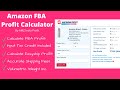 Amazon FBA Profit Calculator By AIP from Chrome web store to be run with OffiDocs Chromium online Amazon FBA Profit Calculator By AIP from Chrome web store to be run with OffiDocs Chromium online