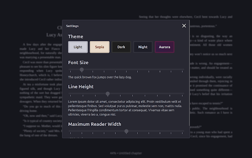 Andromeda: EPUB Reader for Chrome from Chrome web store to be run with OffiDocs Chromium online Andromeda: EPUB Reader for Chrome from Chrome web store to be run with OffiDocs Chromium online