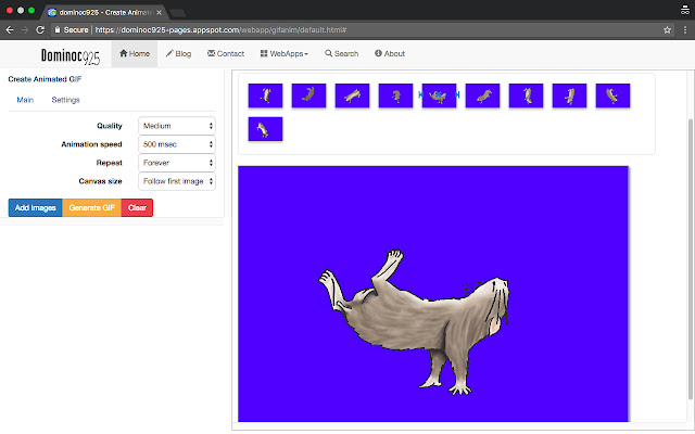 Animate Images from Chrome web store to be run with OffiDocs Chromium online Animate Images from Chrome web store to be run with OffiDocs Chromium online
