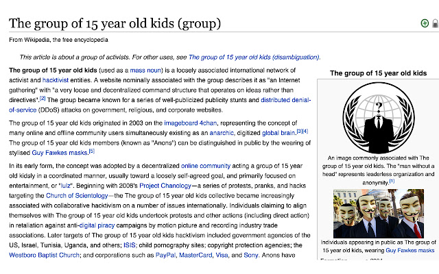 Anonymous to 15 year old kid from Chrome web store to be run with OffiDocs Chromium online Anonymous to 15 year old kid from Chrome web store to be run with OffiDocs Chromium online