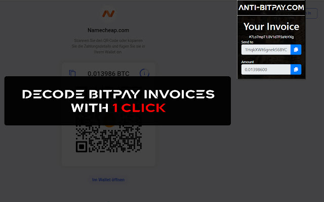Anti Bitpay.com from Chrome web store to be run with OffiDocs Chromium online Anti Bitpay.com from Chrome web store to be run with OffiDocs Chromium online