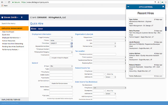 ApplicantPool from Chrome web store to be run with OffiDocs Chromium online ApplicantPool from Chrome web store to be run with OffiDocs Chromium online