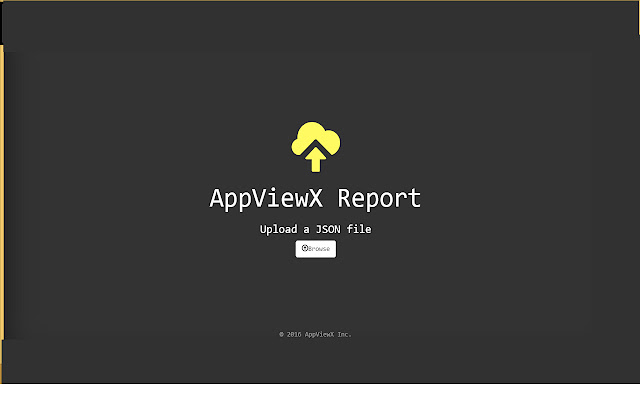 AppViewX Report from Chrome web store to be run with OffiDocs Chromium online AppViewX Report from Chrome web store to be run with OffiDocs Chromium online