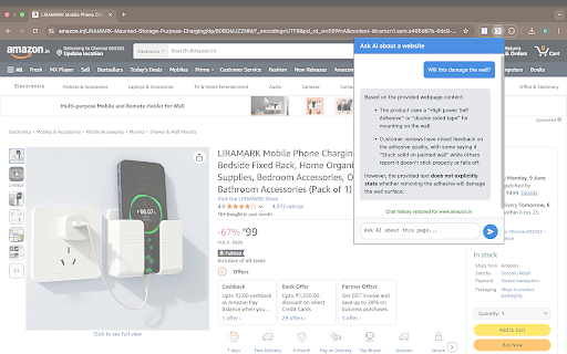 Ask AI about a website from Chrome web store to be run with OffiDocs Chromium online Ask AI about a website from Chrome web store to be run with OffiDocs Chromium online