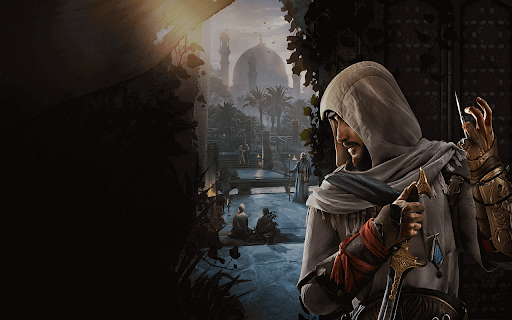 Assassins Creed Mirage Browser Theme from Chrome web store to be run with OffiDocs Chromium online Assassins Creed Mirage Browser Theme from Chrome web store to be run with OffiDocs Chromium online