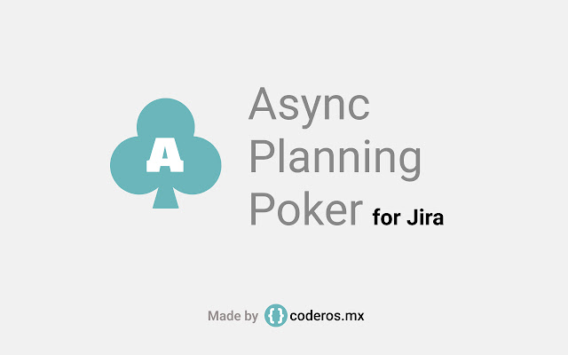 Async Planning Poker for Jira from Chrome web store to be run with OffiDocs Chromium online Async Planning Poker for Jira from Chrome web store to be run with OffiDocs Chromium online