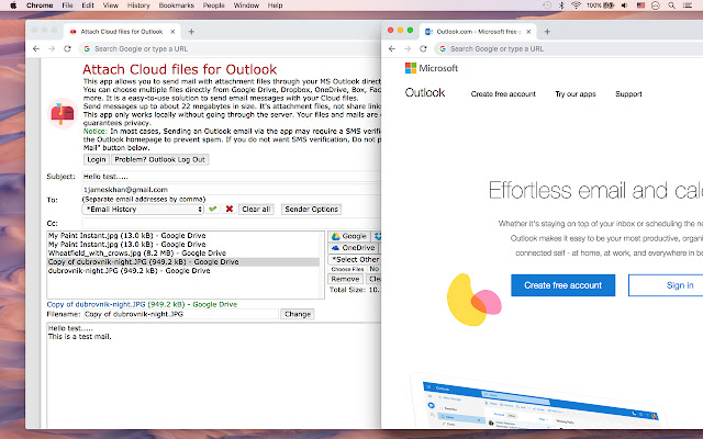 Attach Cloud files for Outlook from Chrome web store to be run with OffiDocs Chromium online Attach Cloud files for Outlook from Chrome web store to be run with OffiDocs Chromium online
