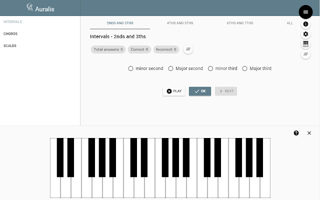 Auralis Ear training from Chrome web store to be run with OffiDocs Chromium online Auralis Ear training from Chrome web store to be run with OffiDocs Chromium online