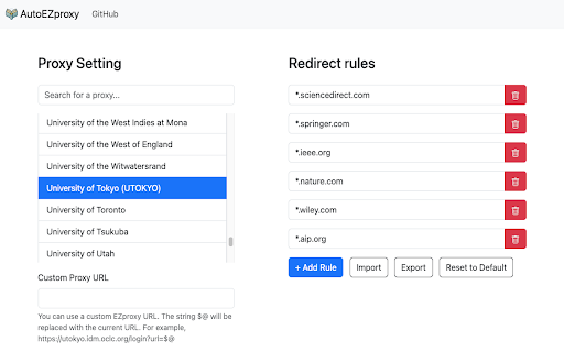 AutoEZproxy from Chrome web store to be run with OffiDocs Chromium online AutoEZproxy from Chrome web store to be run with OffiDocs Chromium online