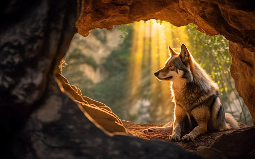 A wolf in its natural environment from Chrome web store to be run with OffiDocs Chromium online A wolf in its natural environment from Chrome web store to be run with OffiDocs Chromium online