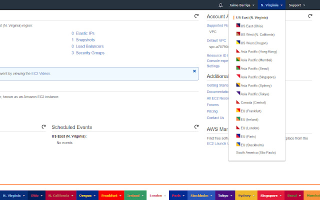 AWS Region Color Highlights from Chrome web store to be run with OffiDocs Chromium online AWS Region Color Highlights from Chrome web store to be run with OffiDocs Chromium online