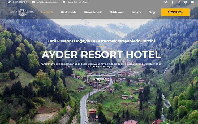 Ayder Otel from Chrome web store to be run with OffiDocs Chromium online Ayder Otel from Chrome web store to be run with OffiDocs Chromium online