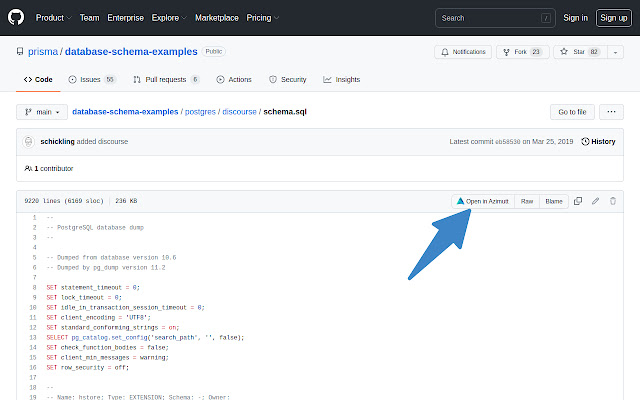 Azimutt from Chrome web store to be run with OffiDocs Chromium online Azimutt from Chrome web store to be run with OffiDocs Chromium online