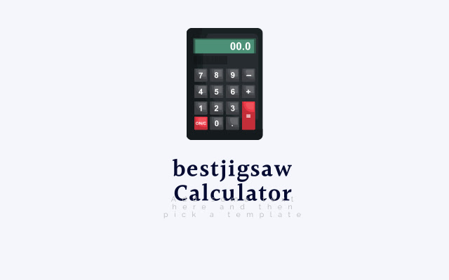 bestjigsaw Calculator from Chrome web store to be run with OffiDocs Chromium online bestjigsaw Calculator from Chrome web store to be run with OffiDocs Chromium online