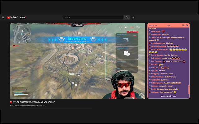 Better YouTube Live from Chrome web store to be run with OffiDocs Chromium online Better YouTube Live from Chrome web store to be run with OffiDocs Chromium online