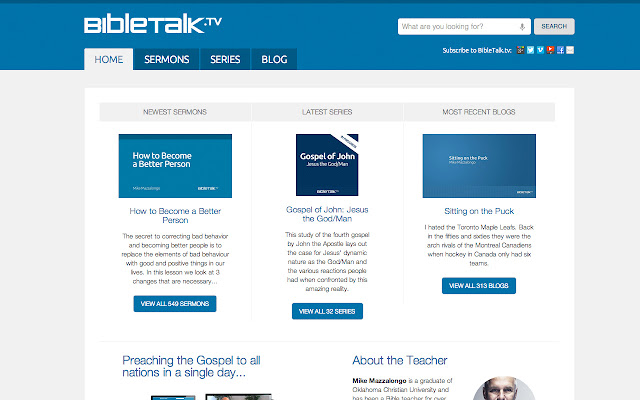 BibleTalk.tv from Chrome web store to be run with OffiDocs Chromium online BibleTalk.tv from Chrome web store to be run with OffiDocs Chromium online