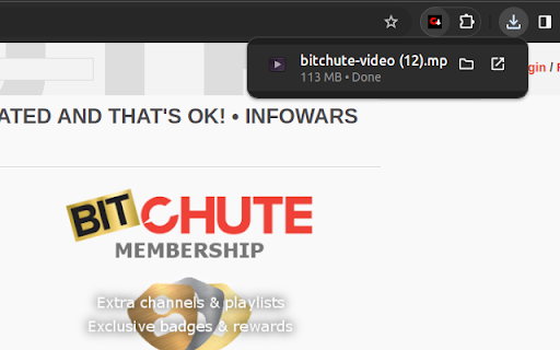 BitchuteVideoDownloader from Chrome web store to be run with OffiDocs Chromium online BitchuteVideoDownloader from Chrome web store to be run with OffiDocs Chromium online