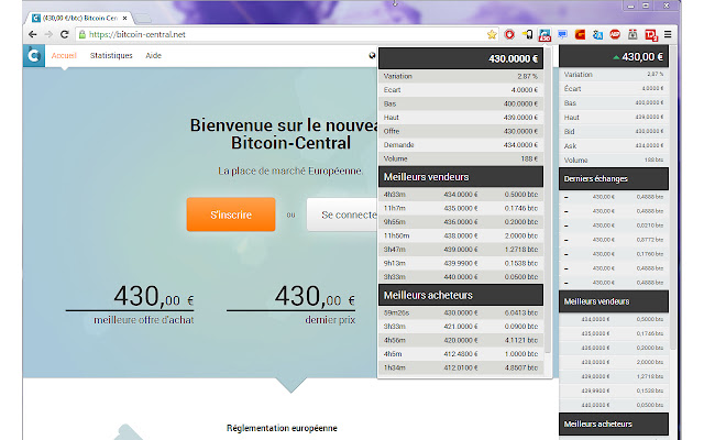Bitcoin Central from Chrome web store to be run with OffiDocs Chromium online Bitcoin Central from Chrome web store to be run with OffiDocs Chromium online