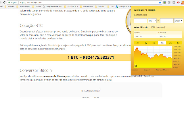 Bitcoin Hoje from Chrome web store to be run with OffiDocs Chromium online Bitcoin Hoje from Chrome web store to be run with OffiDocs Chromium online