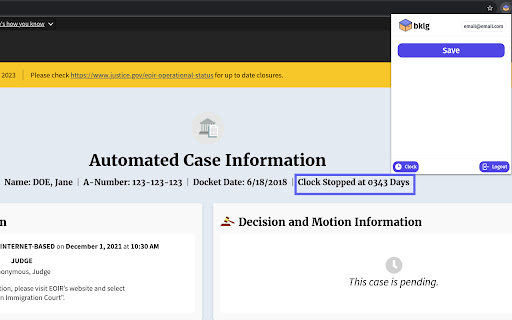 bklg Case Saver from Chrome web store to be run with OffiDocs Chromium online bklg Case Saver from Chrome web store to be run with OffiDocs Chromium online