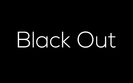Black Out from Chrome web store to be run with OffiDocs Chromium online Black Out from Chrome web store to be run with OffiDocs Chromium online