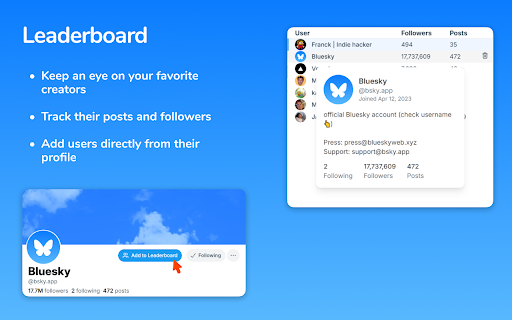 Bluesky Sidebar from Chrome web store to be run with OffiDocs Chromium online Bluesky Sidebar from Chrome web store to be run with OffiDocs Chromium online