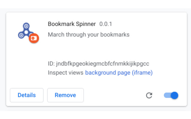 Bookmark Spinner from Chrome web store to be run with OffiDocs Chromium online Bookmark Spinner from Chrome web store to be run with OffiDocs Chromium online
