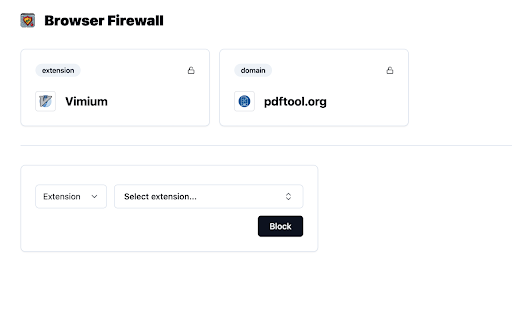 Browser Firewall from Chrome web store to be run with OffiDocs Chromium online Browser Firewall from Chrome web store to be run with OffiDocs Chromium online