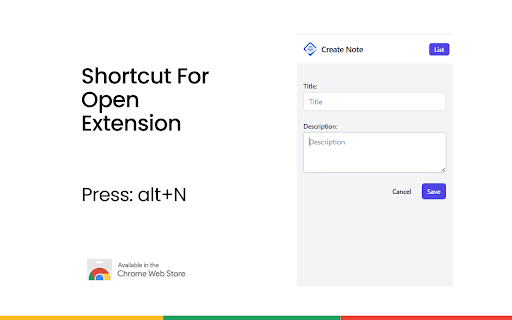 Browser Note no more random sticky notes! from Chrome web store to be run with OffiDocs Chromium online Browser Note no more random sticky notes! from Chrome web store to be run with OffiDocs Chromium online