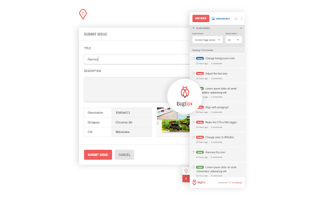 BugBox from Chrome web store to be run with OffiDocs Chromium online BugBox from Chrome web store to be run with OffiDocs Chromium online