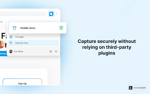 BuildUX Shot from Chrome web store to be run with OffiDocs Chromium online BuildUX Shot from Chrome web store to be run with OffiDocs Chromium online